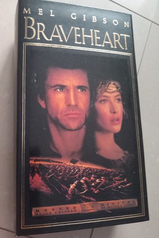VHS Braveheart Mel Gibson (Español)