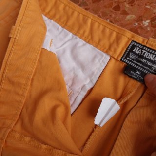 Pantalón corto naranja hombre