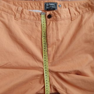 Pantalón corto naranja hombre