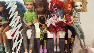 Lote Muñecas Monster High con Accesorios