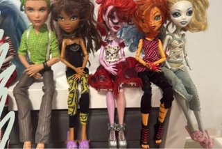 Lote Muñecas Monster High con Accesorios
