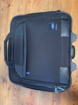 Maletín trolley Saxoline negro - poco uso