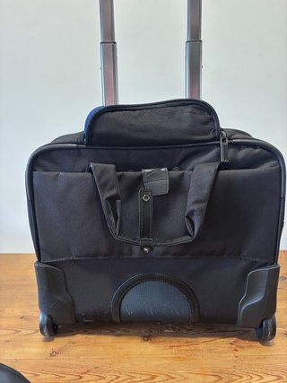 Maletín trolley Saxoline negro - poco uso