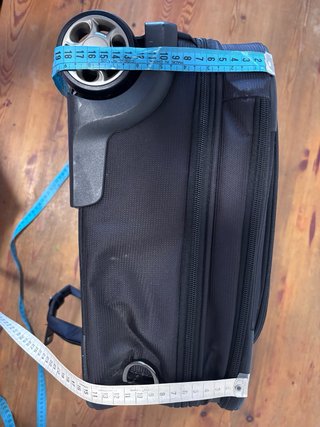 Maletín trolley Saxoline negro - poco uso
