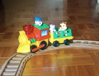 Tren musical de animales
