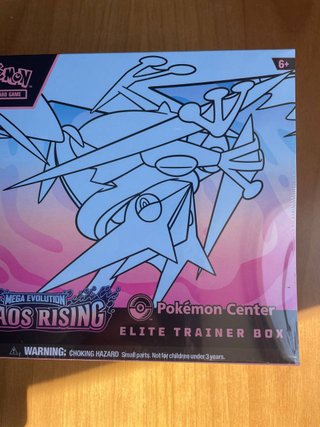 Pokemon Chaos Rising ETB Pokemon Center Sealed