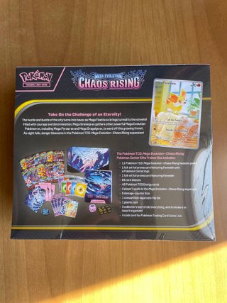 Pokemon Chaos Rising ETB Pokemon Center Sealed