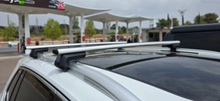 Barras de techo Norauto con anclajes