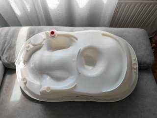 Bañera bebé OKBABY blanca