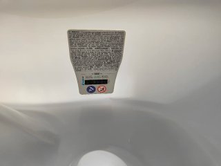 Bañera bebé OKBABY blanca