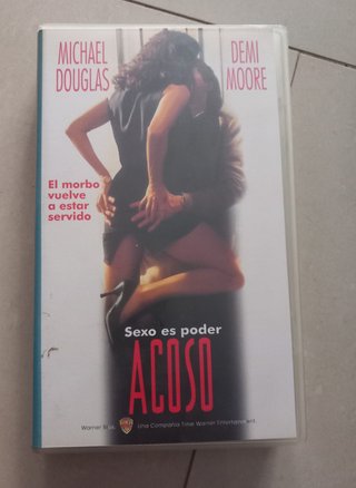 Acoso VHS Michael Douglas Demi Moore