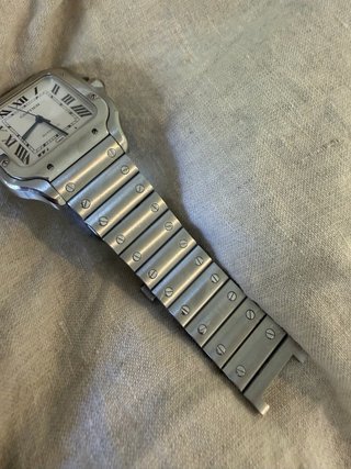 Cartier Santos Full Set + Correa Piel Nueva