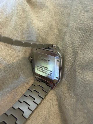 Cartier Santos Full Set + Correa Piel Nueva