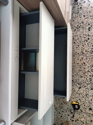 Mueble de baño con lavabo integrado