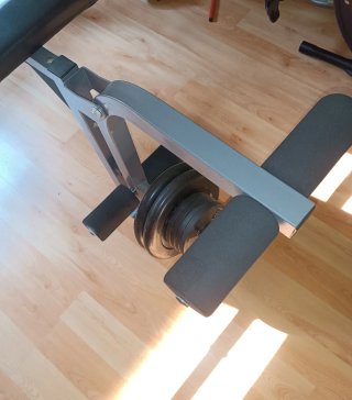 Banco de musculación como nuevo