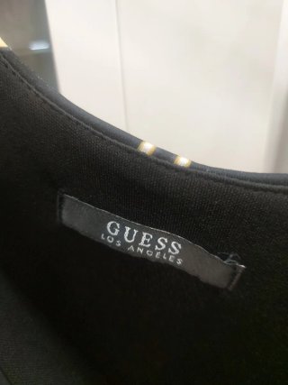 Vestido Guess Negro y Rosa