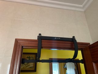 Barra dominadas para puerta desmontable