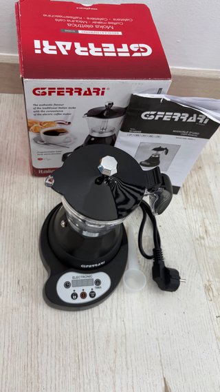 Cafetera G3 Ferrari Minutero Negra