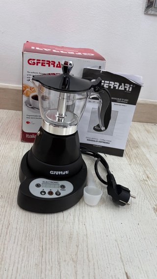 Cafetera G3 Ferrari Minutero Negra
