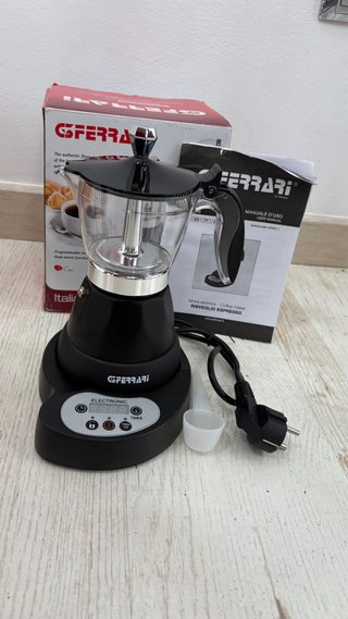 Cafetera G3 Ferrari Minutero Negra