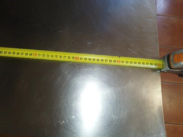 Mesa Trabajo Hostelería Hierro/Acero Inox