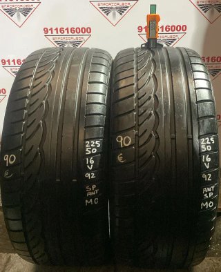 -225 50 16 V DUNLOP NEUMATICO SEMINUEVA OPORTUNIDA