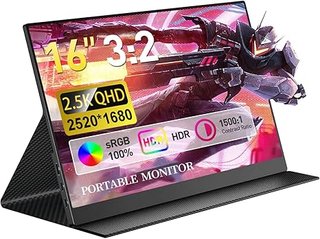 Monitor portátil CNBANAN 16" 2.5K USB-C / Mini HDM