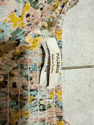 Blusa floral tirantes