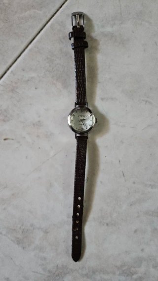 Orologio KTEVO donna elegante marrone/argento