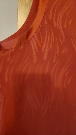 Chaleco fino verano naranja