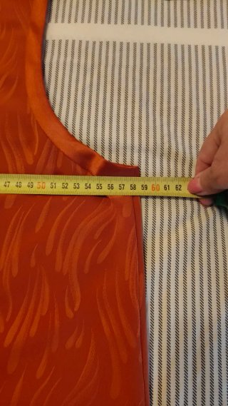 Chaleco fino verano naranja