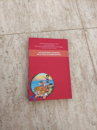 Libro los cinco y el tesoro de la isla