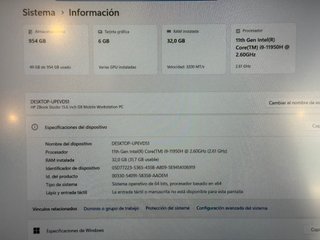 Portátil HP i9 - GARANTIA