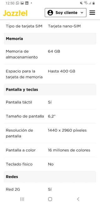 Samsung S9+ negro + carg inalambrico+cascos JVC