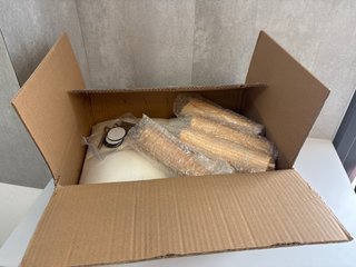 Reposapiés / Taburete Otomano Beige