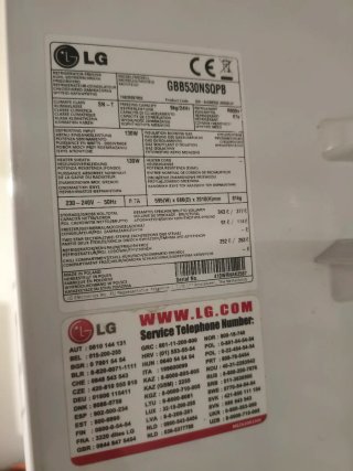 Frigorífico LG Digital Acero Inoxidable