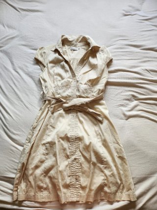 Vestido Morgan de toi beige Talla XS
