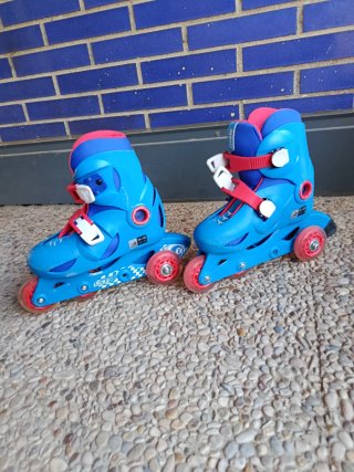 Patines Oxelo Talla 28-30 + protecciones+tornillos