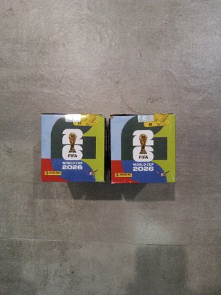 3 Cajas Panini Mundial FIFA 2026 - 50 Sobres