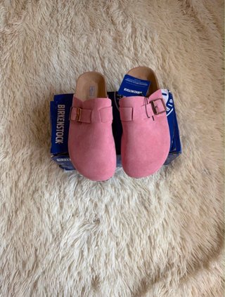 Ciabatte Birkenstock rosa taglia 38