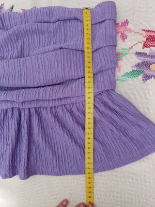 Top Banda Morado Talla Única