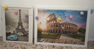 Puzzles Enmarcados con luces