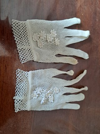 Guantes de Comunión Blancos