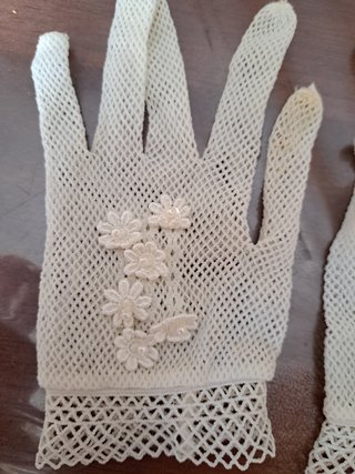 Guantes de Comunión Blancos