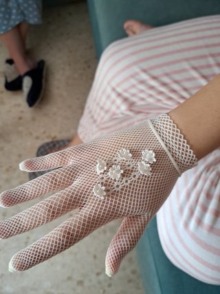 Guantes de Comunión Blancos