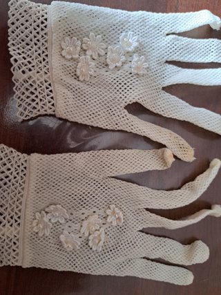 Guantes de Comunión Blancos