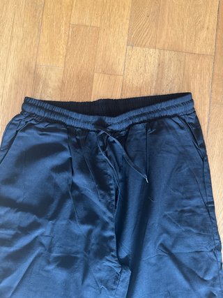 Pantalón negro tipo Lino mujer talla XL
