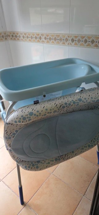 Bañera cambiador Chicco Cuddle & Bubble plegable