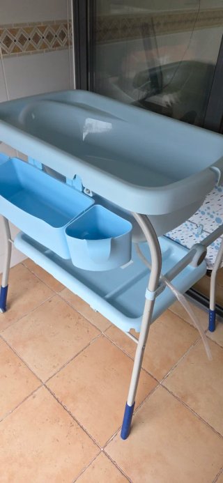 Bañera cambiador Chicco Cuddle & Bubble plegable