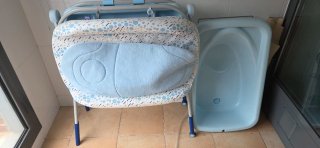Bañera cambiador Chicco Cuddle & Bubble plegable